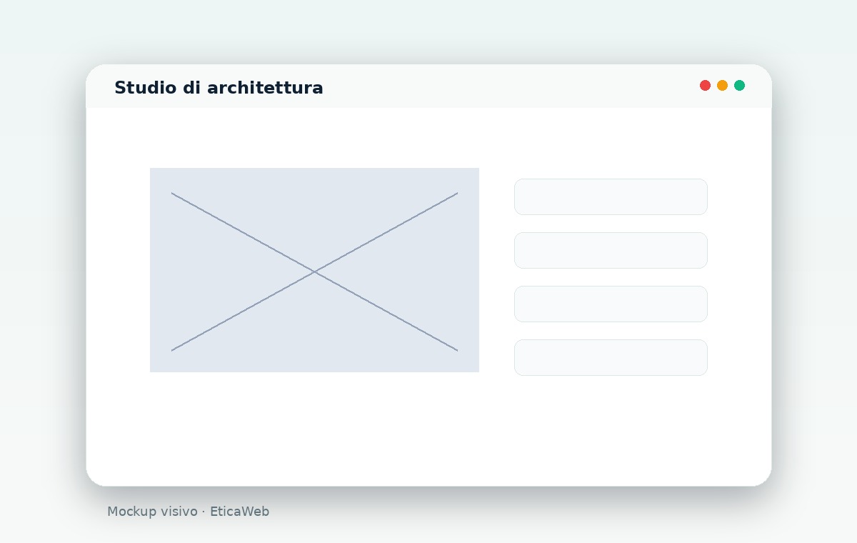 Website für ein Architekturbüro