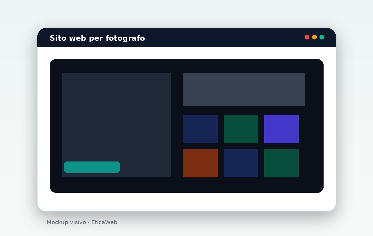 Website für einen Fotografen